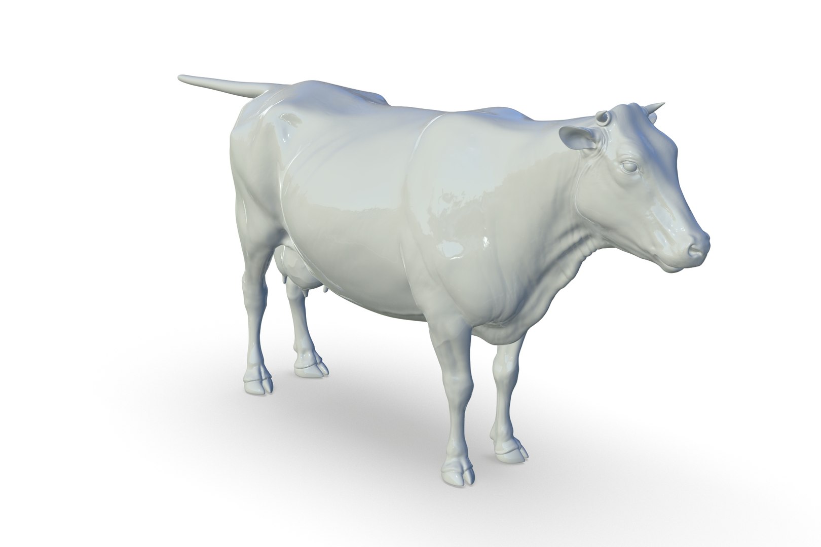 3D Cow Model - TurboSquid 2206710