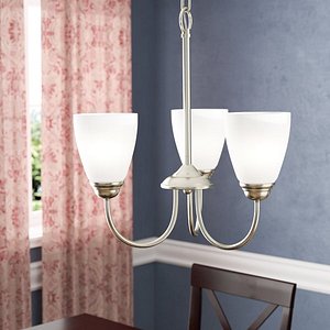 3D chandelier shades light model