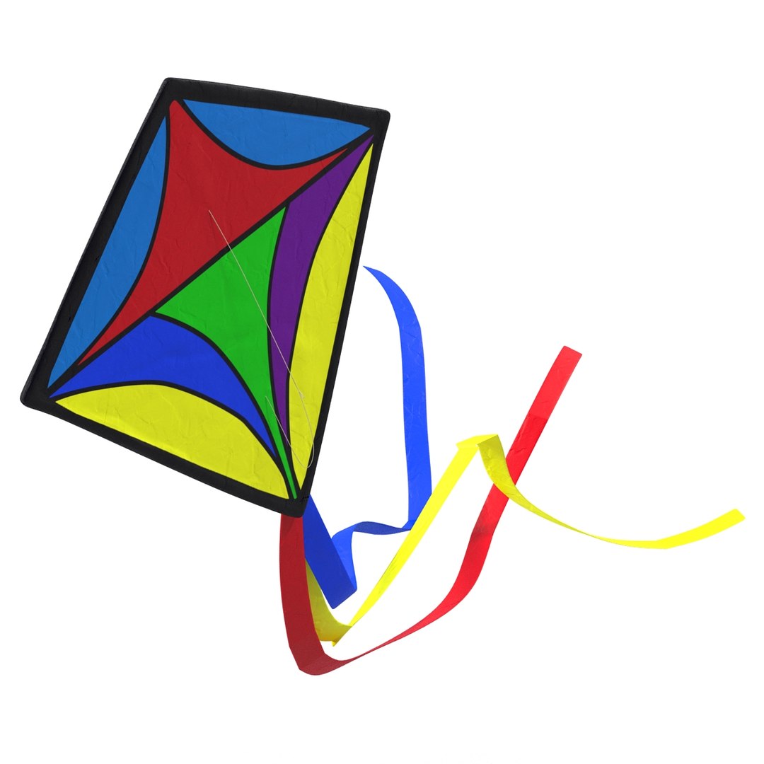 3d kite 2 model