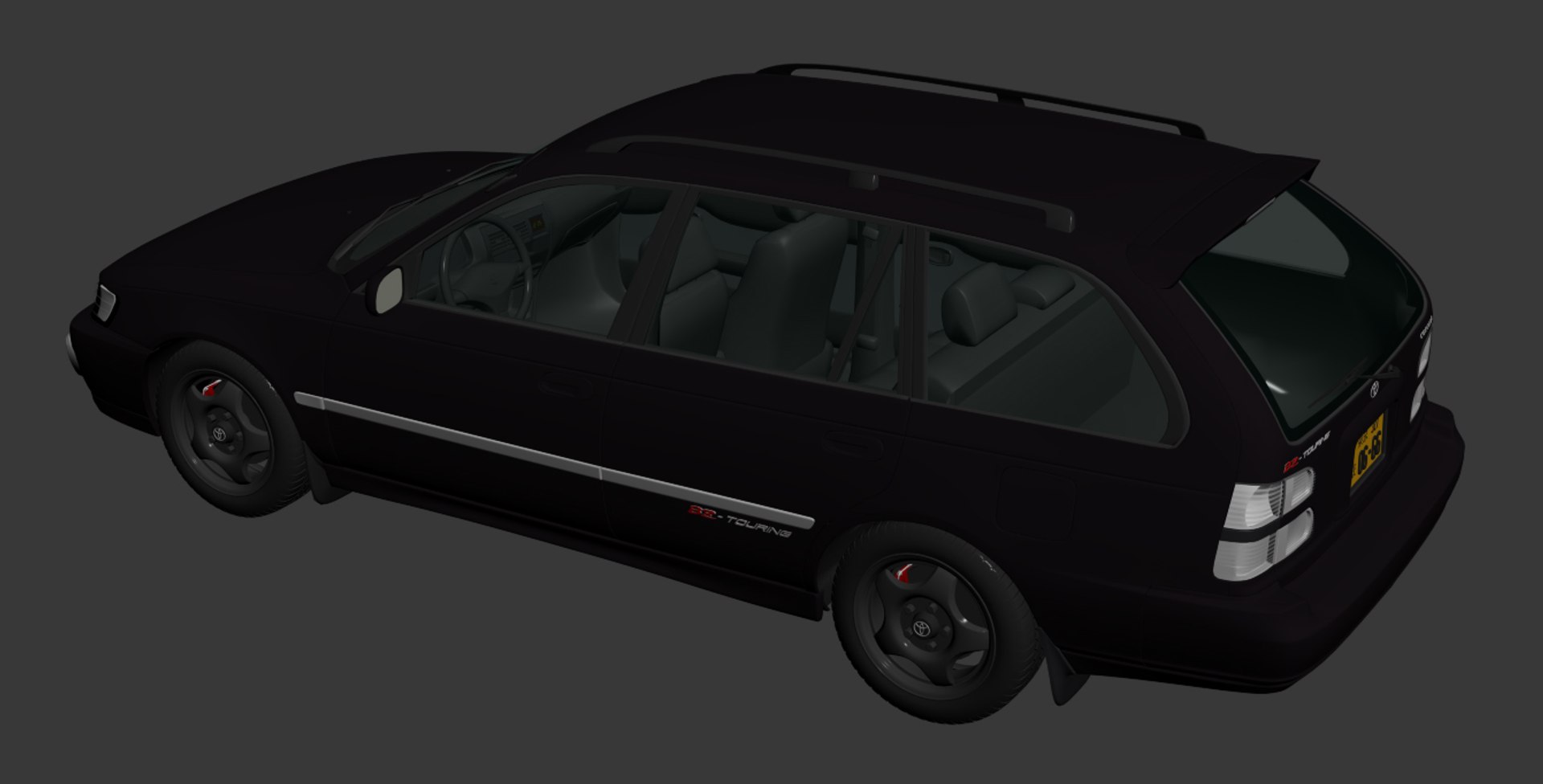 3D Model Toyota Corolla BZ-Touring Wagon - TurboSquid 2145348