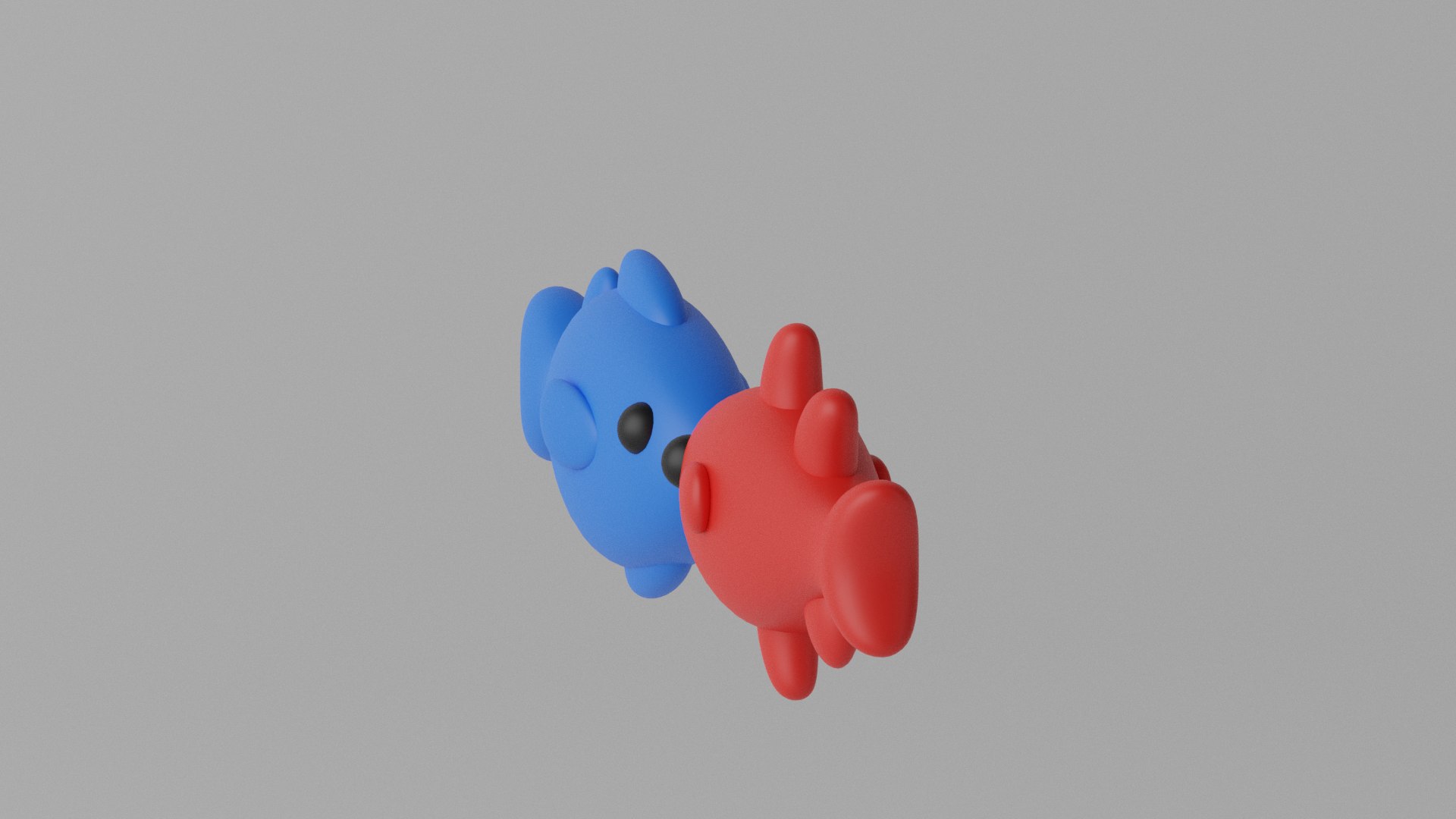 3D Cartoon Cute Fish Model - TurboSquid 2110199