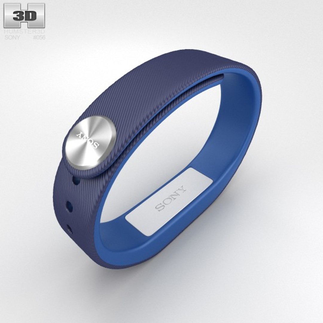 sony smart band 3d model