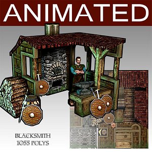 3d glest strategy building model