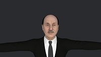 Clement Attlee  Hyper Realistic Full Body Fully Rigged 3D Character