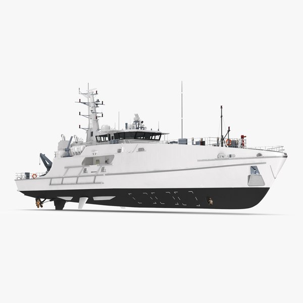 3D Australian Cape Class Patrol Vessel