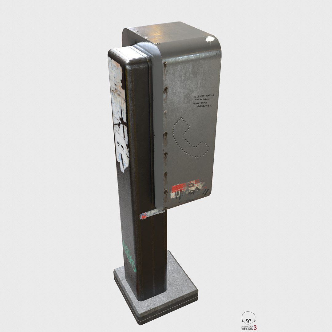 used phone booth 3D model https://p.turbosquid.com/ts-thumb/Lp/VlC1xN/o4U7NA0T/screenshot009/png/1518191167/1920x1080/fit_q87/5088b1c4523b97b5070086bfb61b5e88e4b349ee/screenshot009.jpg
