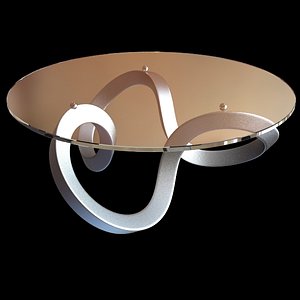 coffee table mobius 3d 3ds