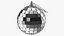 3D Disco Balls Collection model