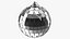 3D Disco Balls Collection model