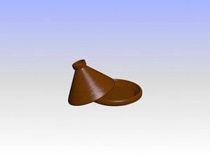 3d tajine morocco food model