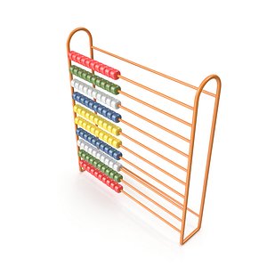 abacus 3D model