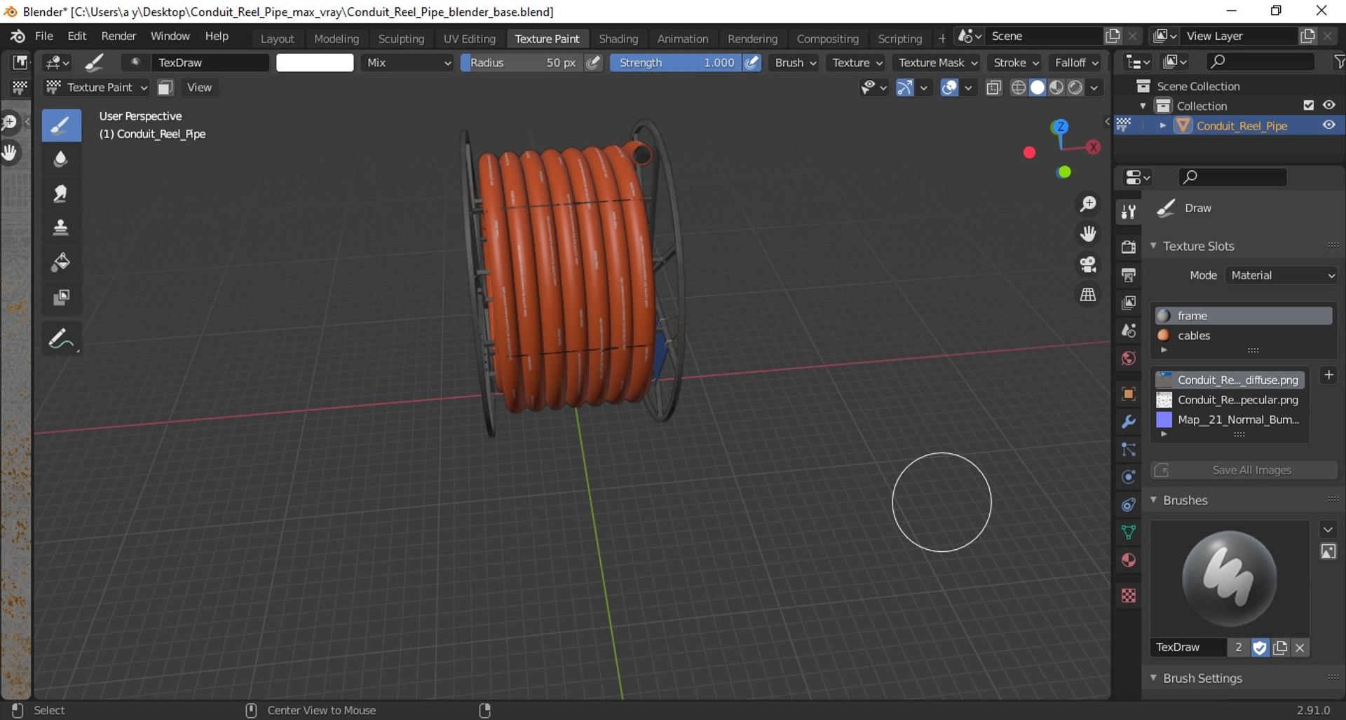 conduit reel pipe 3D https://p.turbosquid.com/ts-thumb/Lp/g2UnKf/0b/conduitreelpipe3dsmodel023/jpg/1611889743/1920x1080/fit_q87/e73f40e4ceeb38178f1a95a12e8f3e913e3b722f/conduitreelpipe3dsmodel023.jpg