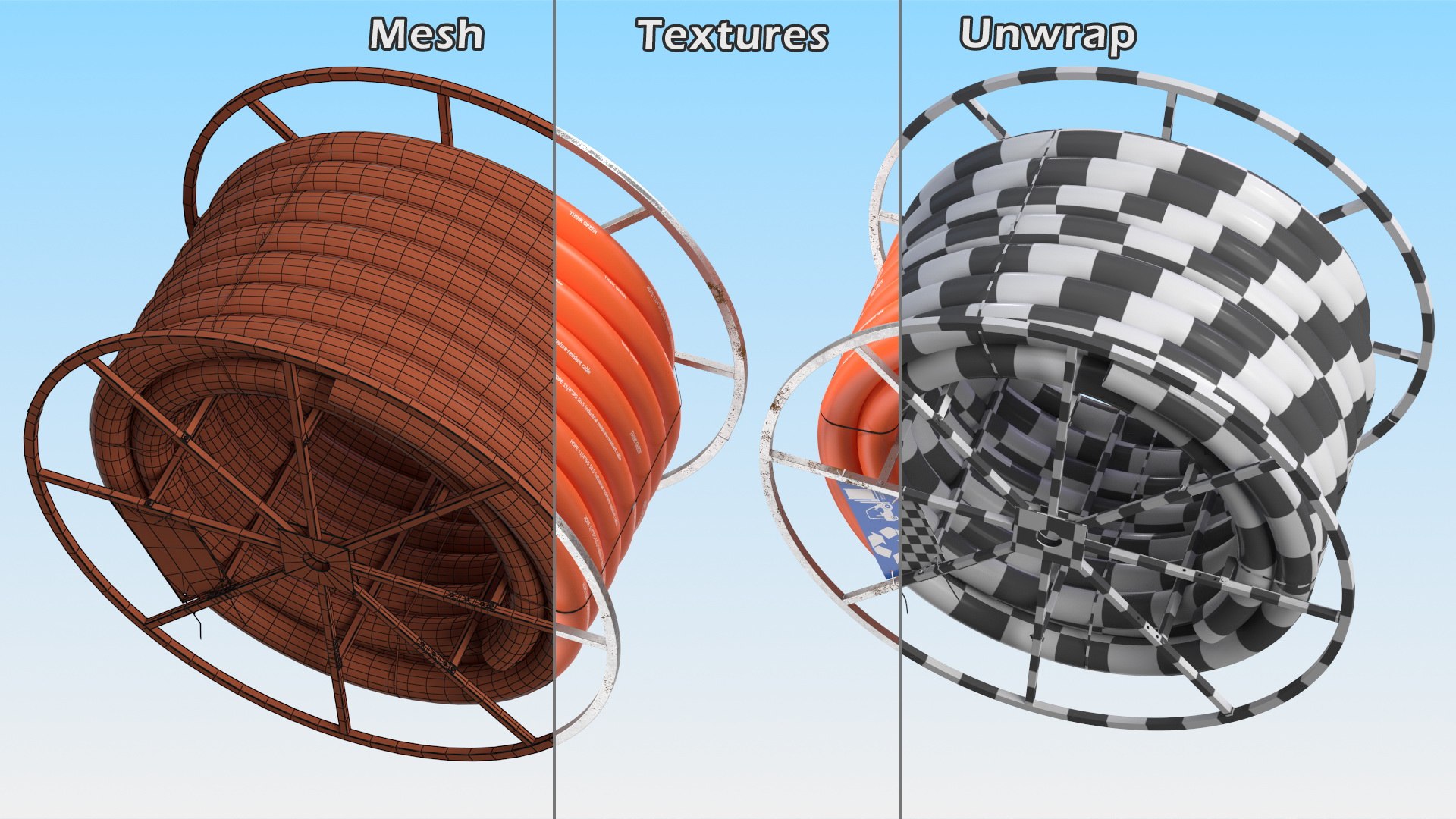 conduit reel pipe 3D https://p.turbosquid.com/ts-thumb/Lp/g2UnKf/6b/conduitreelpipe3dsmodel019/jpg/1611889694/1920x1080/fit_q87/55fcaa8b0b05e1dedbfbf115f87e5c602bf294c7/conduitreelpipe3dsmodel019.jpg