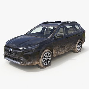 Subaru Outback 2025 Black Dirty Crossover