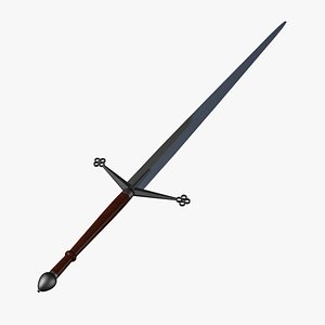 scottish claymore 3d max
