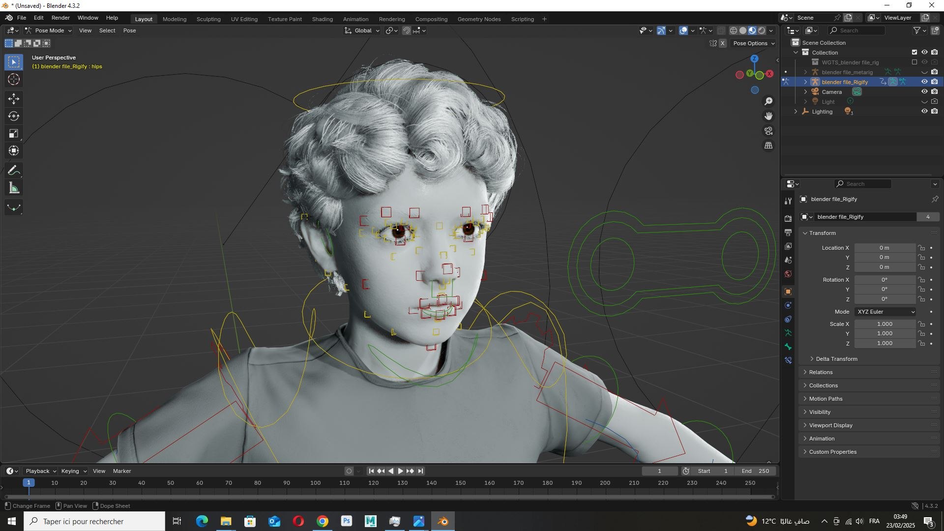 Free 3D Realistic 3D Child Character Free Ready For Animation Model ...