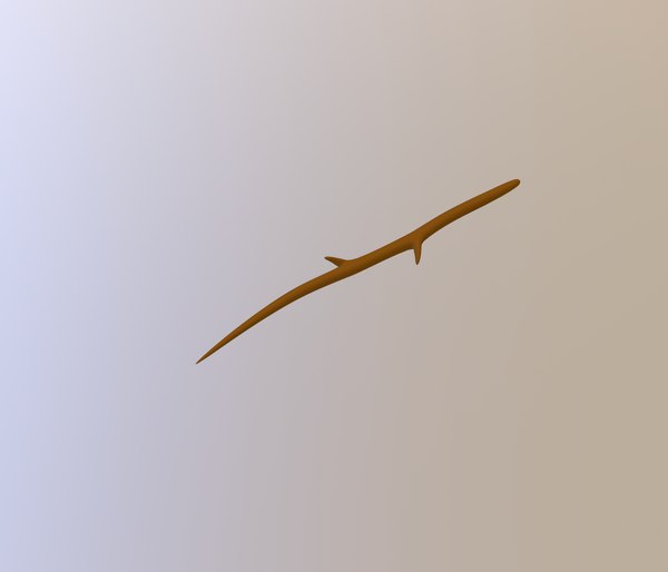 brown stick 3D model