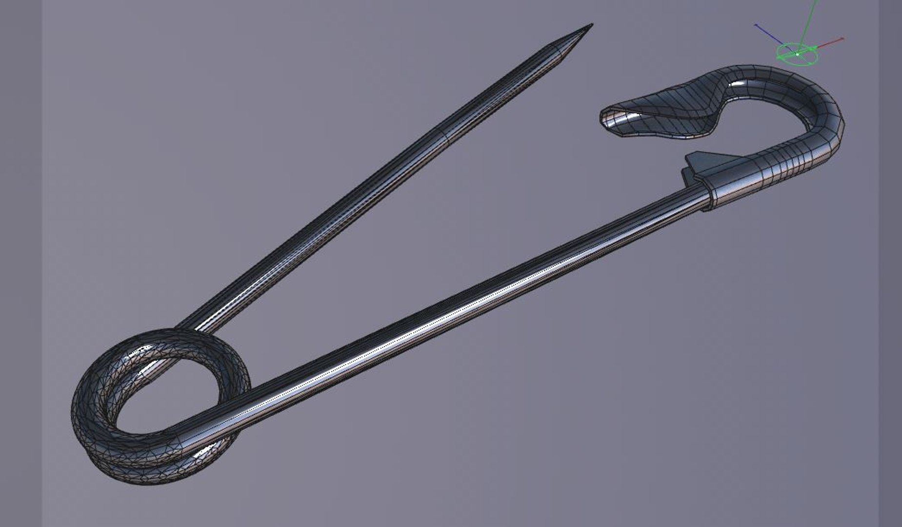 Pin Safety 3D Model - TurboSquid 1552112