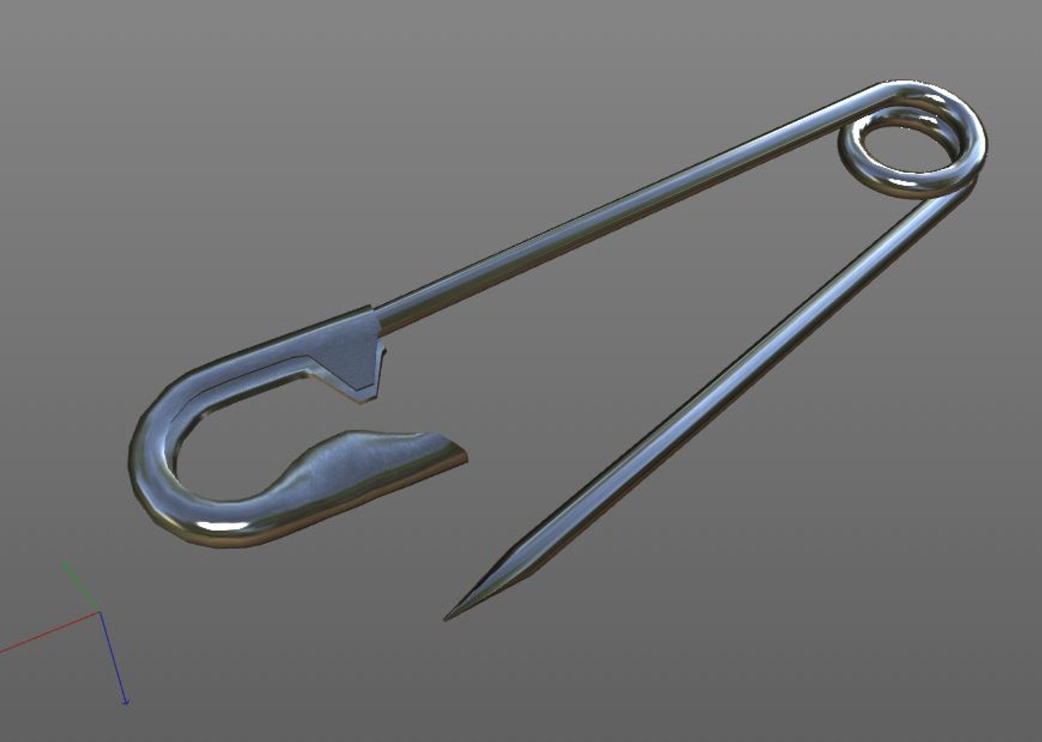 Pin Safety 3D Model - TurboSquid 1552112