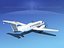 beechcraft 1900c 3d model