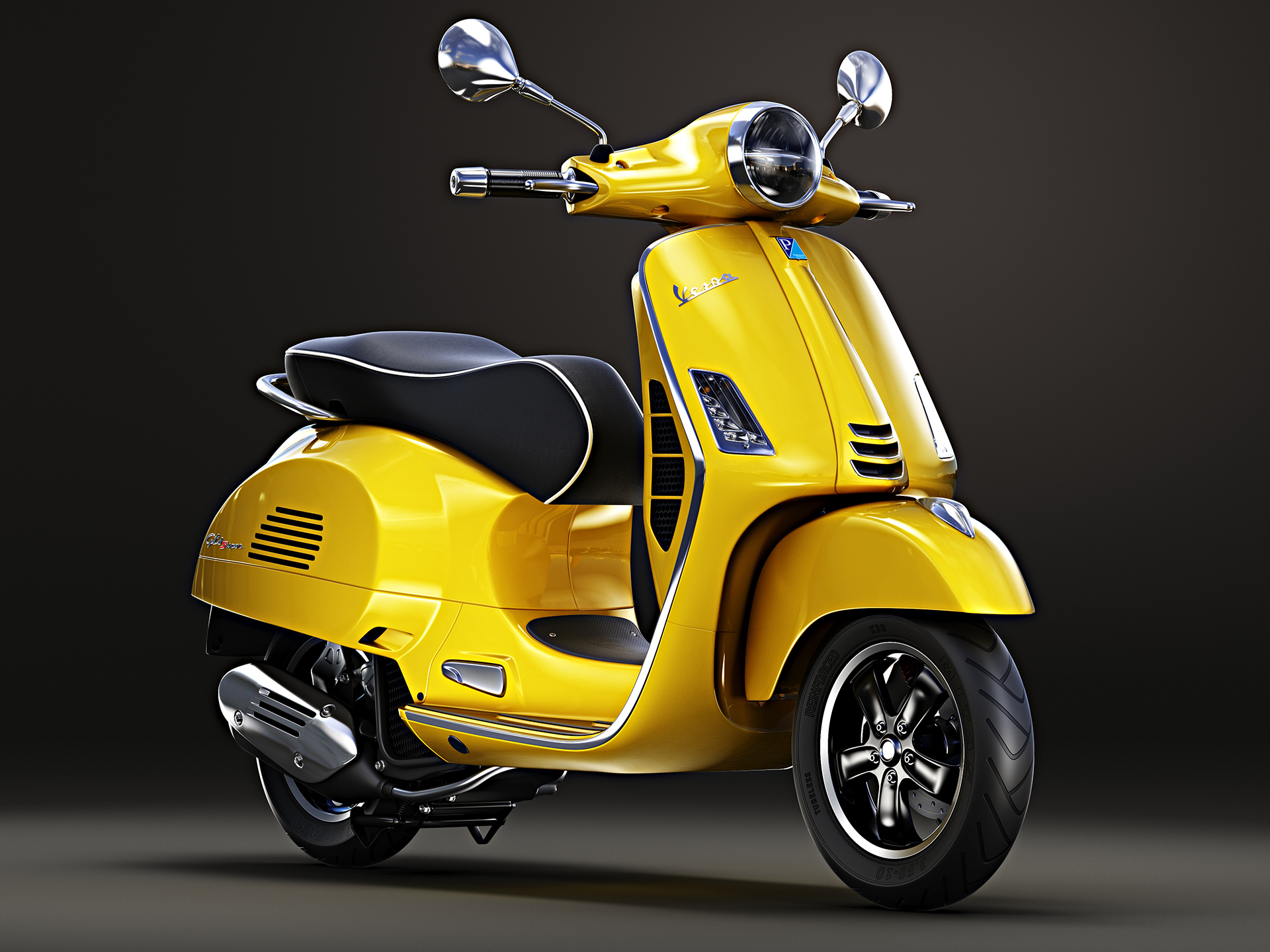 Vespa Scooter Collection model TurboSquid 1722209