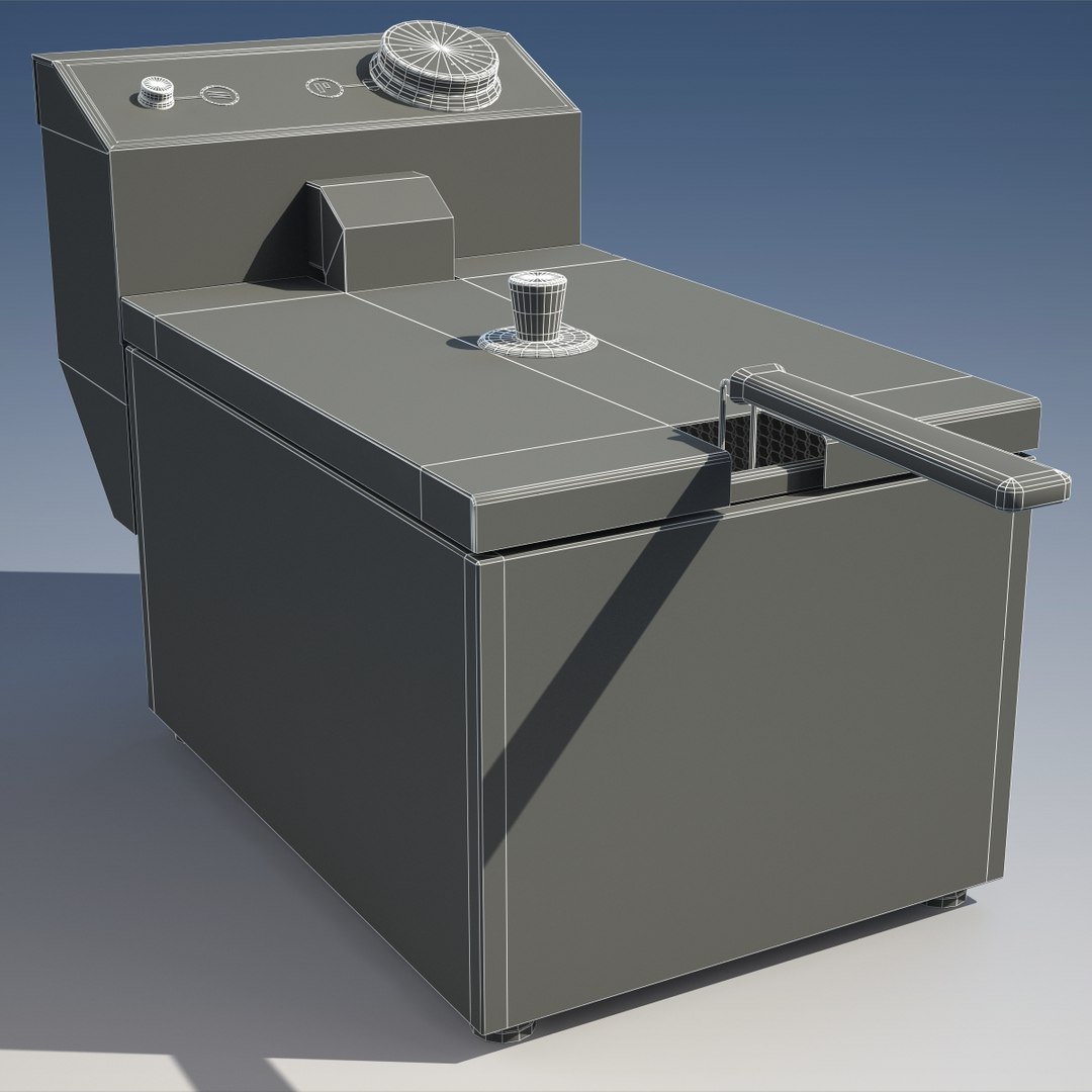 3d Model Fryer