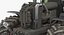 CLAAS AXION Traktor Detailliertes Interieur Dirty Rigged