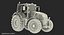 CLAAS AXION Traktor Detailliertes Interieur Dirty Rigged