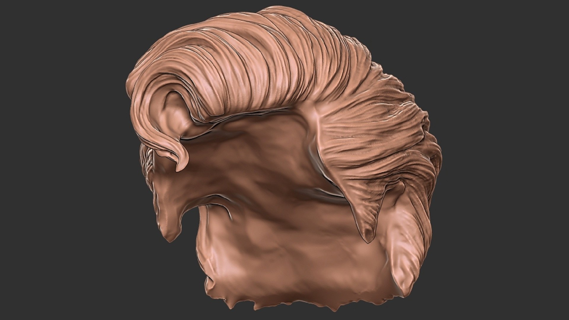 Hair Sculpt 36 | 3D model