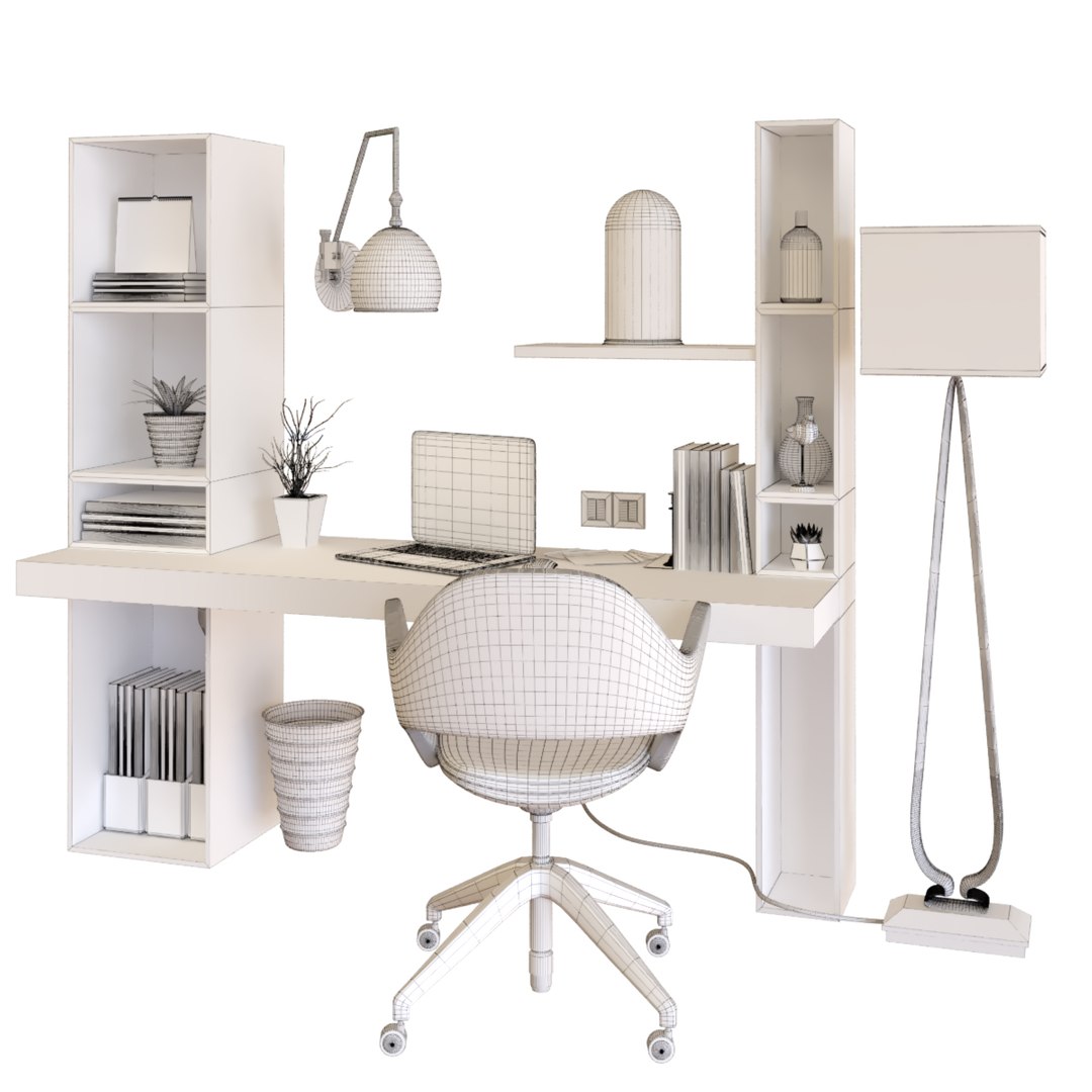 Table Work Model - TurboSquid 1627261