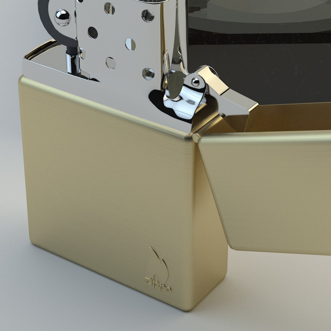 3d Model Zippo Cigar