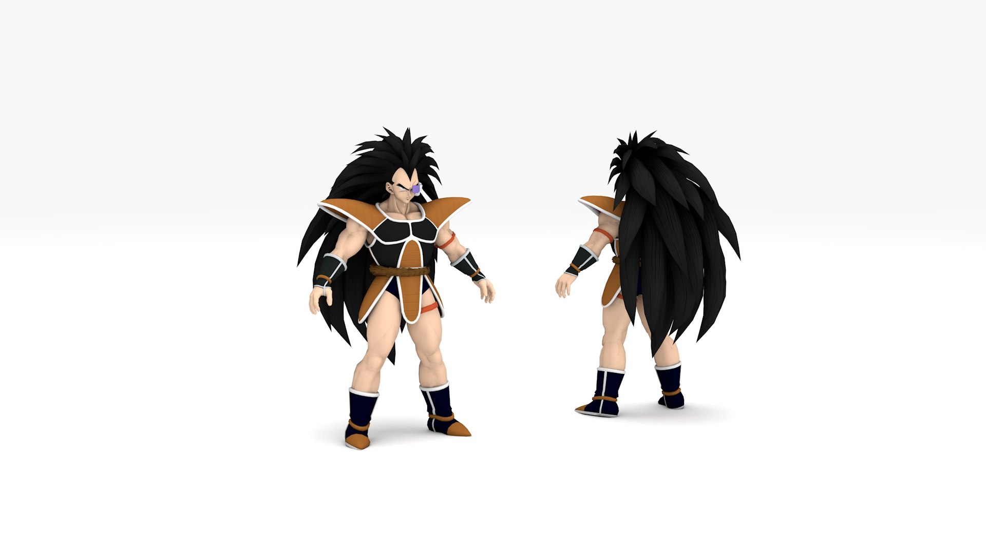3D DBZ Character V28 - TurboSquid 2074461