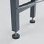 Gravity Roller Conveyor with End Stop 1550x420mm Configuration 04