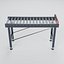 Gravity Roller Conveyor with End Stop 1550x420mm Configuration 04
