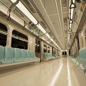 Subway Metro Train Interior