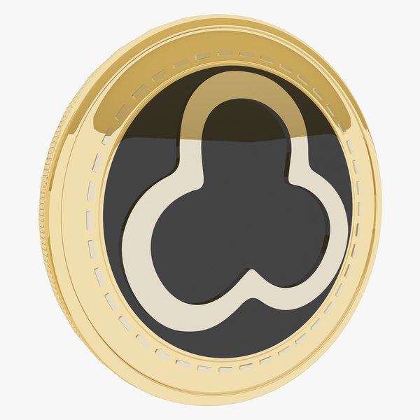 CCY Chain Cryptocurrency Gold Coin 3D model