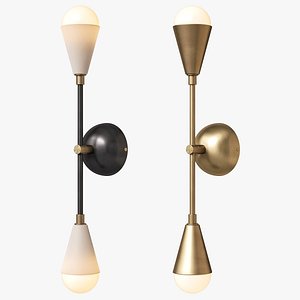 Apparatus sconce Triad 2 3D model