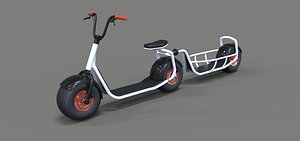 scooter concept 3D model
