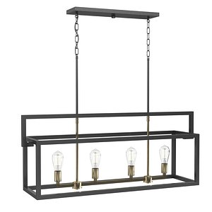 3D Blakely Collection Four-Light Island by Progress Lighting