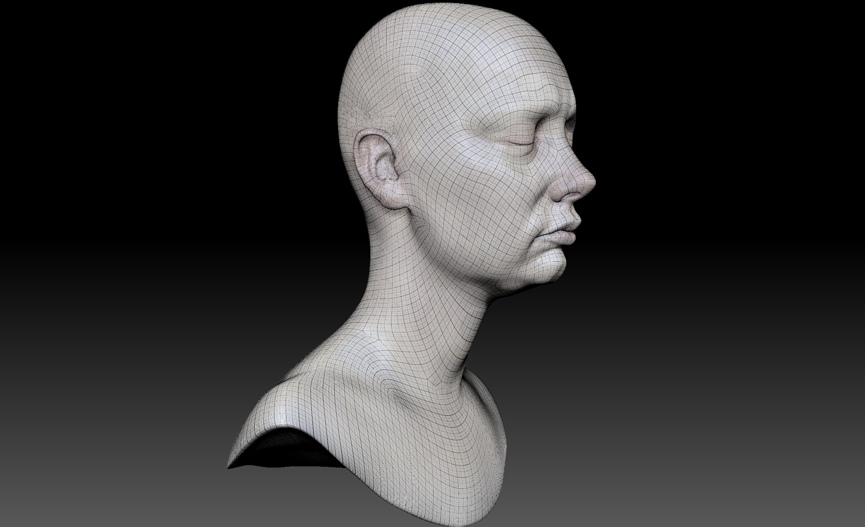 Female Head Mia Model - TurboSquid 1202260