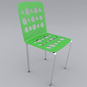 3d chair interior