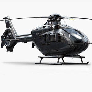 eurocopter h135 private 3d model