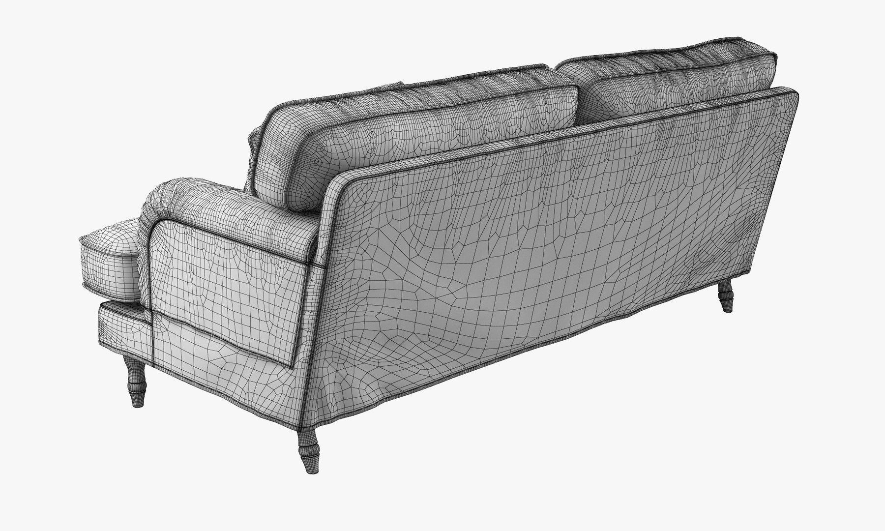 3d Ikea Stocksund Sofa Model