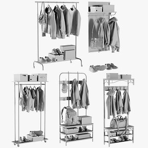 mesh wardrobe 5 - 3D model