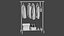 mesh wardrobe 5 - 3D model