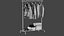 mesh wardrobe 5 - 3D model