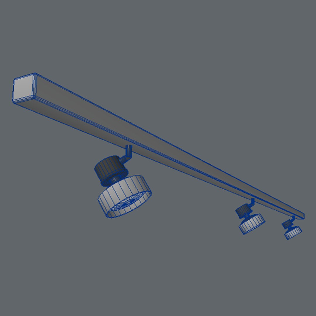 3d strip lights model