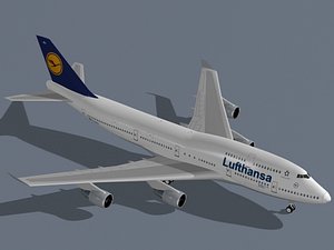 B 747-400 Lufthansa