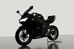 3D Kawasaki Ninja 400