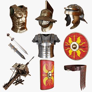 Roman Weapons and Armor Collection